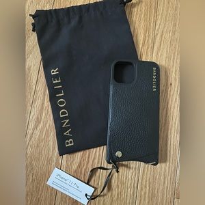 NWT Bandolier iPhone 11 Pro leather case